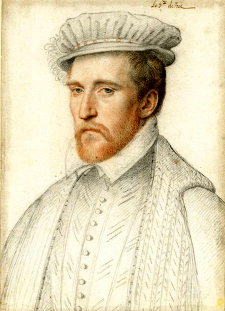 Antoine III d'Estrées - par François Clouet en 1560